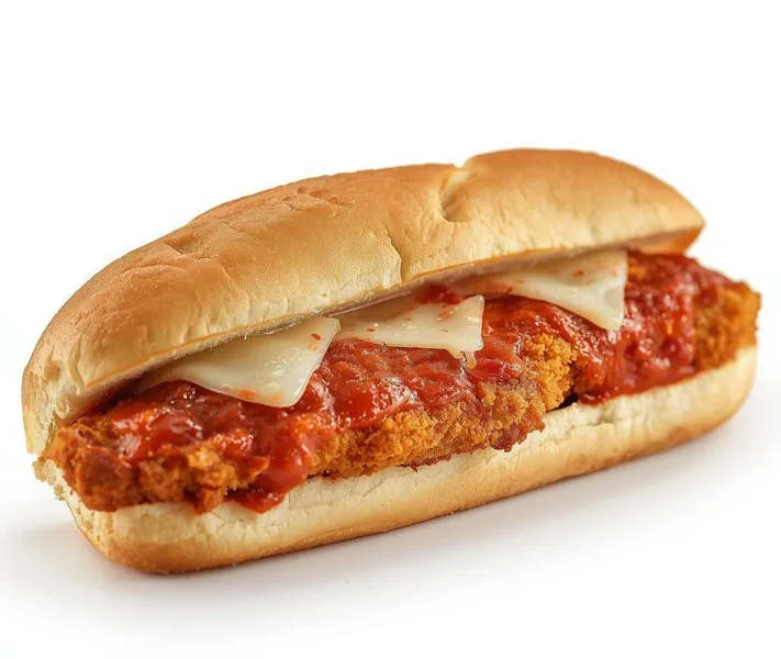 Chicken Parmigiana sub sandwich at Aldo's Pizza