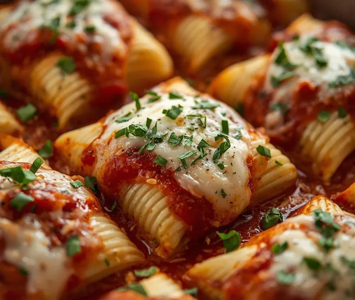Manicotti pasta dish at Aldo's Pizza