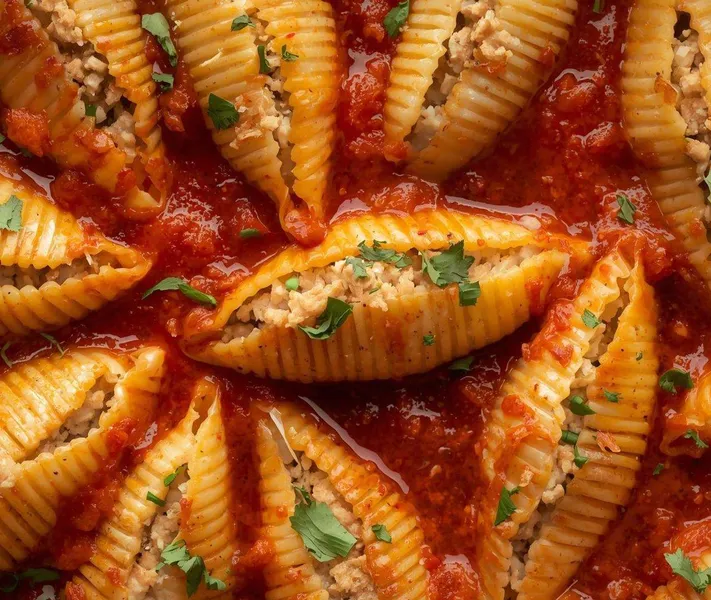Stuffed shells at Aldo's Pizza