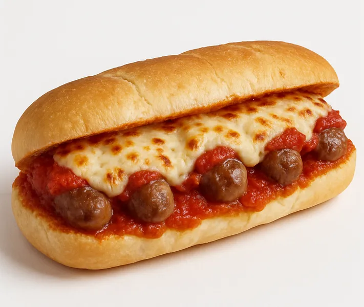 Sausage Parmigiana sub at Aldo's Pizza